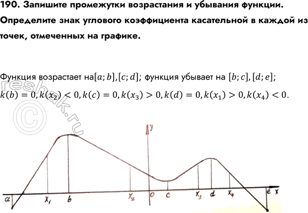 Изображение Упр.190 ГДЗ Колмогоров 10-11 класс