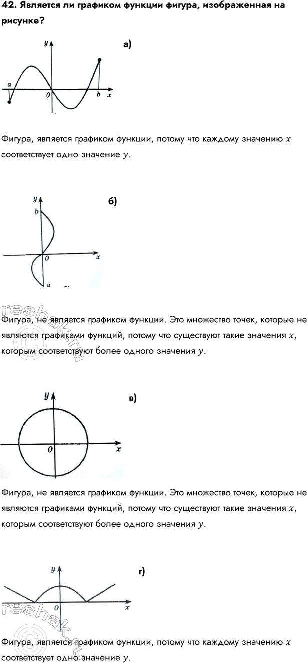 Изображение Упр.42 ГДЗ Колмогоров 10-11 класс