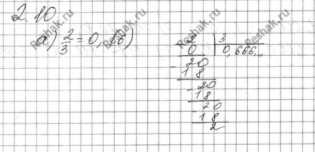 Изображение Упр.2.10 ГДЗ Мордковича 10 класс профильный уровень