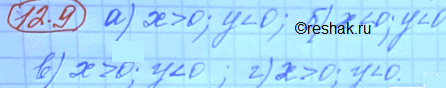 Изображение Упр.12.9 ГДЗ Мордковича 10 класс профильный уровень