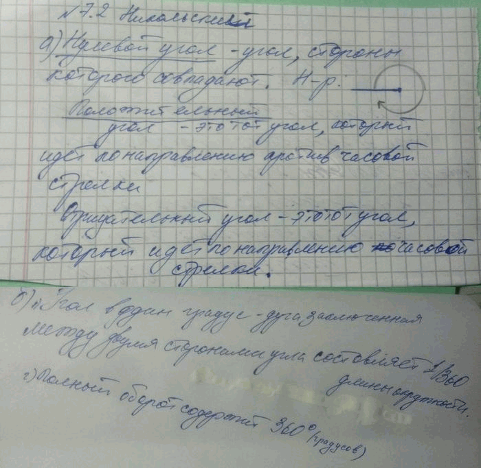 Изображение Упр.7.2 ГДЗ Никольский 10 класс