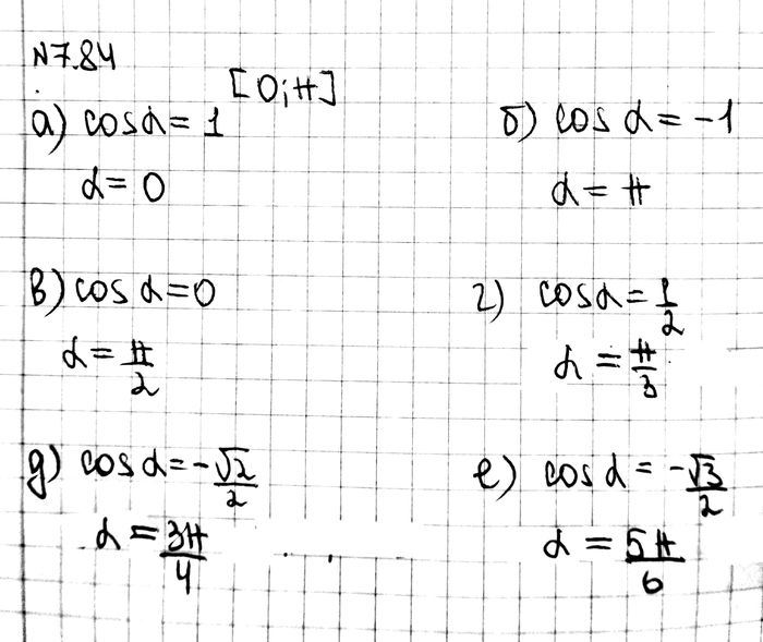 Изображение Упр.7.84 ГДЗ Никольский 10 класс