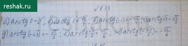 Изображение Упр.8.33 ГДЗ Никольский 10 класс