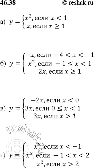 Изображение Упр.46.38 ГДЗ Мордкович 7 класс