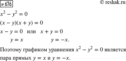 Изображение Упр.676 ГДЗ Макарычев Миндюк 8 класс