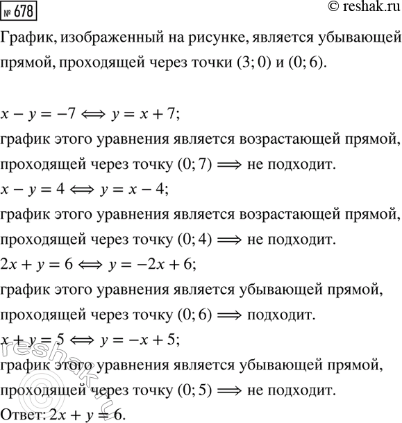 Изображение Упр.678 ГДЗ Макарычев Миндюк 8 класс