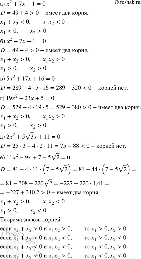 Изображение - Разность квадратов корней квадратного уравнения х2 + 2x + q= 0 равна 12. Найдите...