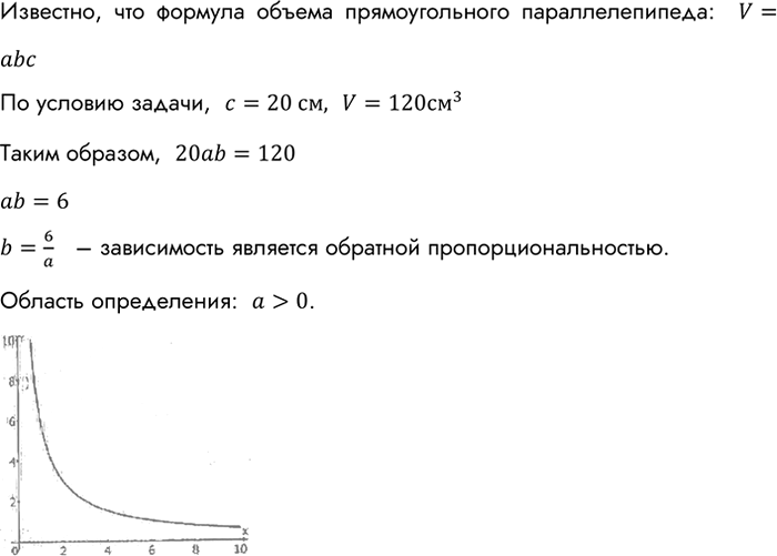 Изображение Определите знак числа k, зная, что график функции у = k/x расположен:  а) в первой и третьей координатных четвертях;  б) во второй и четвёртой координатных...