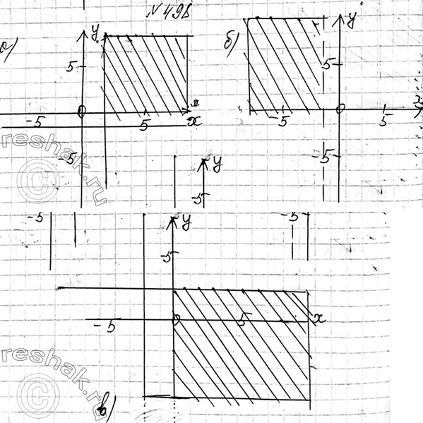 Изображение 463. На каждой из сторон прямоугольника построен квадрат. Сумма площадей квадратов равна 122...