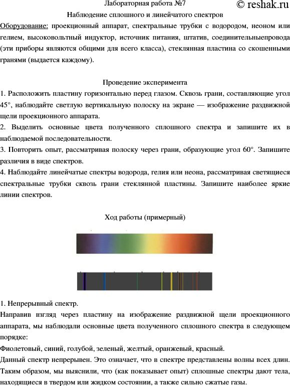 Изображение Лабораторная работа 7 ГДЗ Мякишев 11 класс