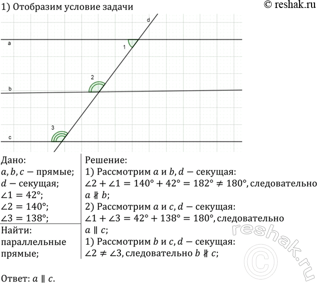 Изображение Упр.207 ГДЗ Атанасян 7-9 класс по геометрии