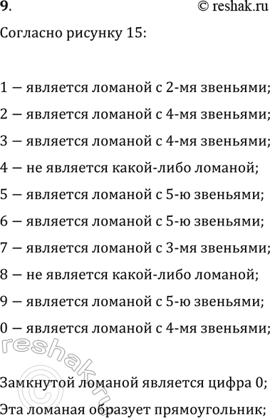 Изображение Упр.9 ГДЗ Атанасян 7-9 класс по геометрии