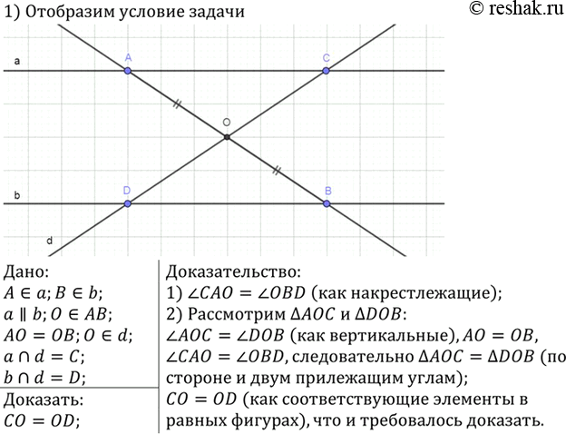 Изображение Упр.209 ГДЗ Атанасян 7-9 класс по геометрии
