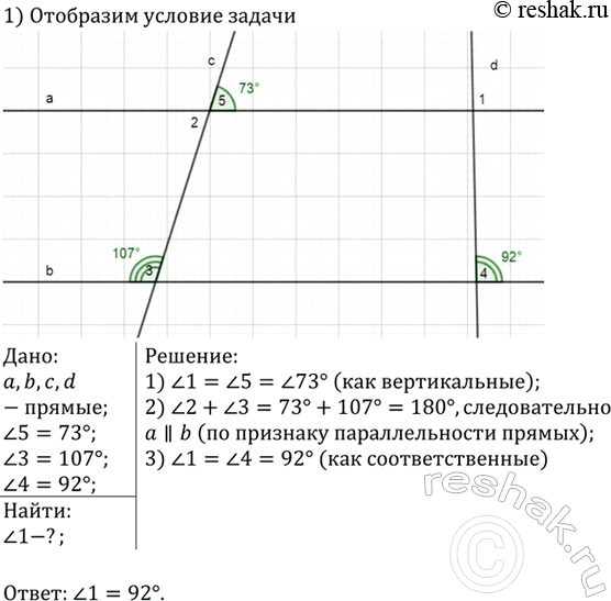 Изображение Упр.205 ГДЗ Атанасян 7-9 класс по геометрии