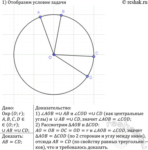 Изображение Упр.716 ГДЗ Атанасян 7-9 класс по геометрии
