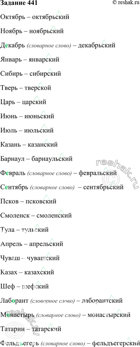Изображение 341. Образуйте прилагательные, обозначьте в них суффиксы; объясните написание. Составьте с...