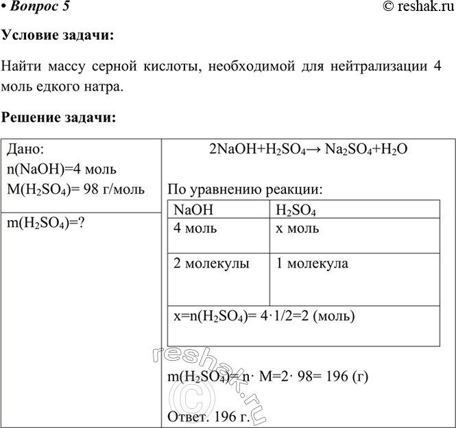 Изображение 5. При изучении § 10 вы выполняли лабораторный опыт по взаимодействию едкого натра и серной...