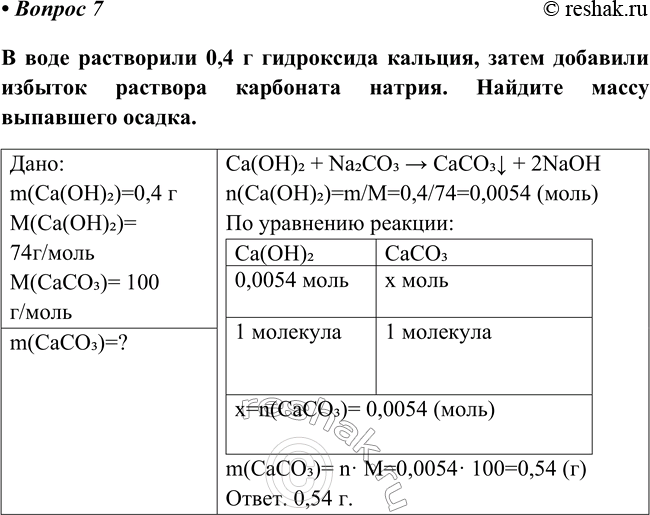 Изображение Параграф 24 Вопрос 7 ГДЗ Габриелян Остроумов 8 класс (углубленный)