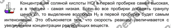 Изображение Лабораторный опыт № 5  Зависимость скорости химической  реакции от концентрации...