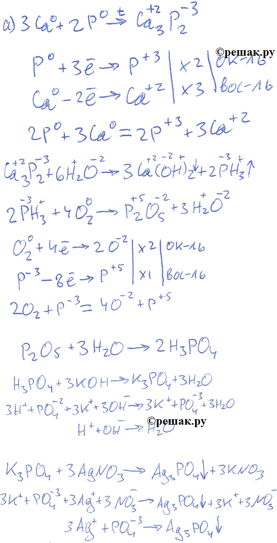 Изображение 4. Запишите уравнения реакций, с помощью которых можно осуществить следующие превращения:   ...